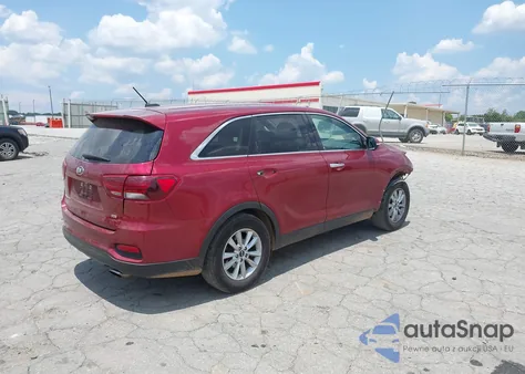 2019 Kia Sorento 2.4L Lx from USA, damaged, VIN 5XYPG4A39KG571140